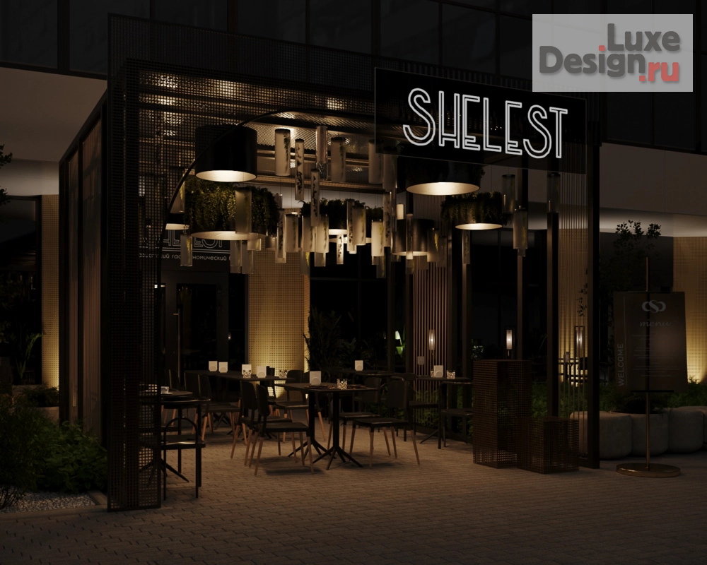 Общественная архитектура "Летняя веранда для ресторана" (фото 10)