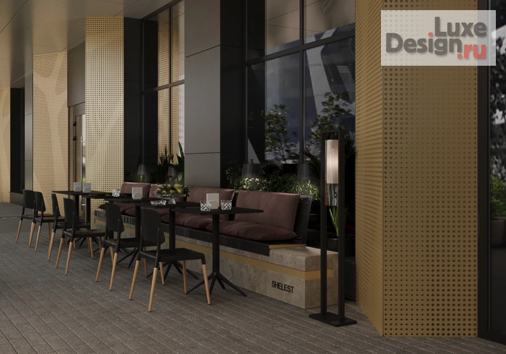 Общественная архитектура "Летняя веранда для ресторана" (фото 4)