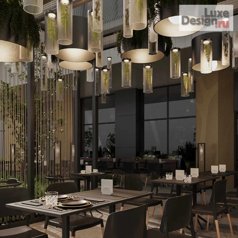 Общественная архитектура "Летняя веранда для ресторана" (фото 11)