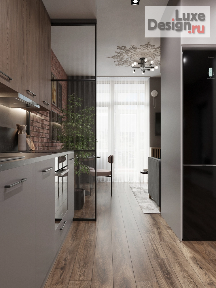 Дизайн интерьера однокомнатной квартиры "Квартира студия под сдачу" (фото 8)