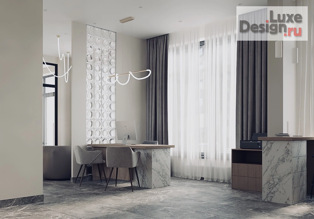 Дизайн интерьера шоу-рума "Отдел продаж застройщика" (фото 3)
