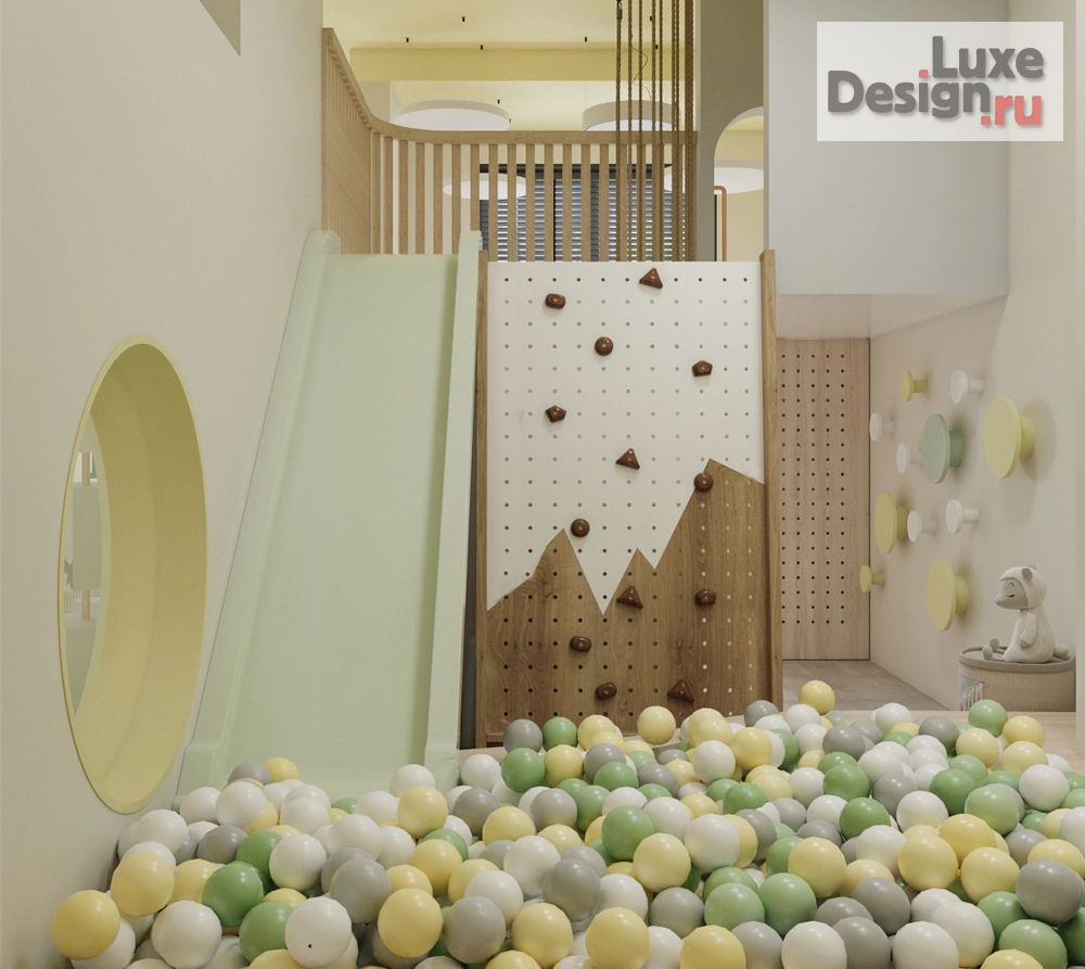 Дизайн интерьера школы "Детский центр" (фото 16)