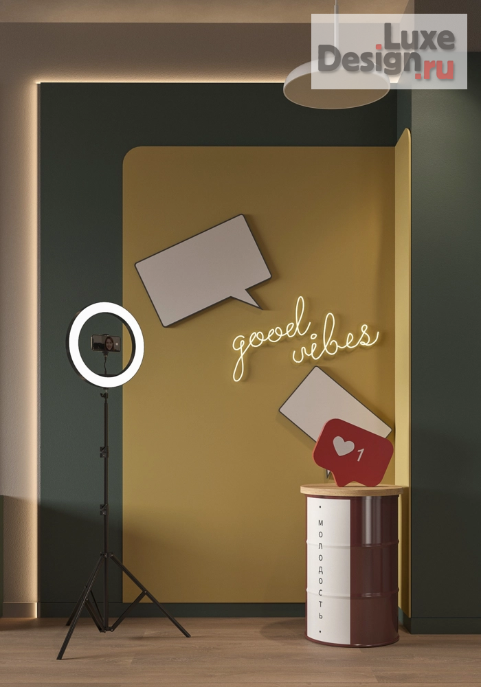 Дизайн интерьера школы "Детский центр" (фото 8)