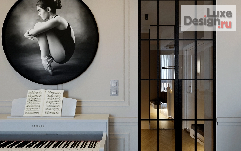 Дизайн интерьера двухкомнатной квартиры "Квартира" (фото 1)