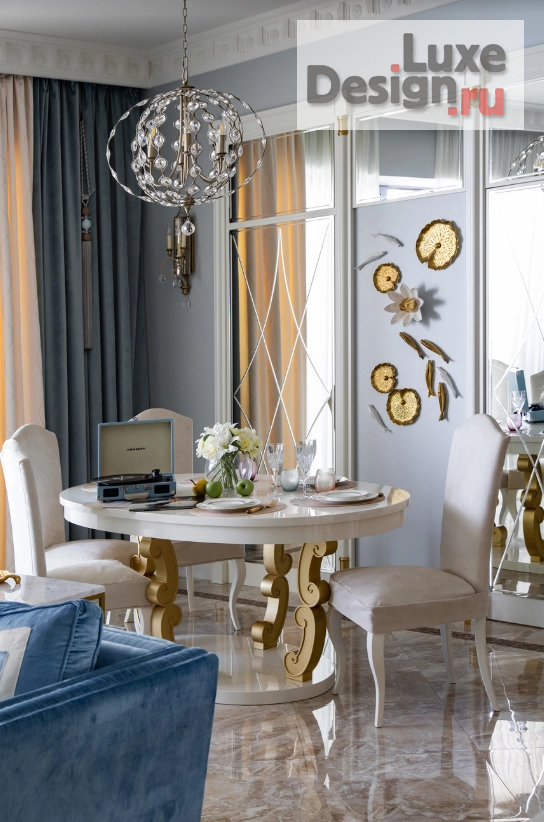 Дизайн интерьера квартиры "Лёгкий бриз" (фото 4)