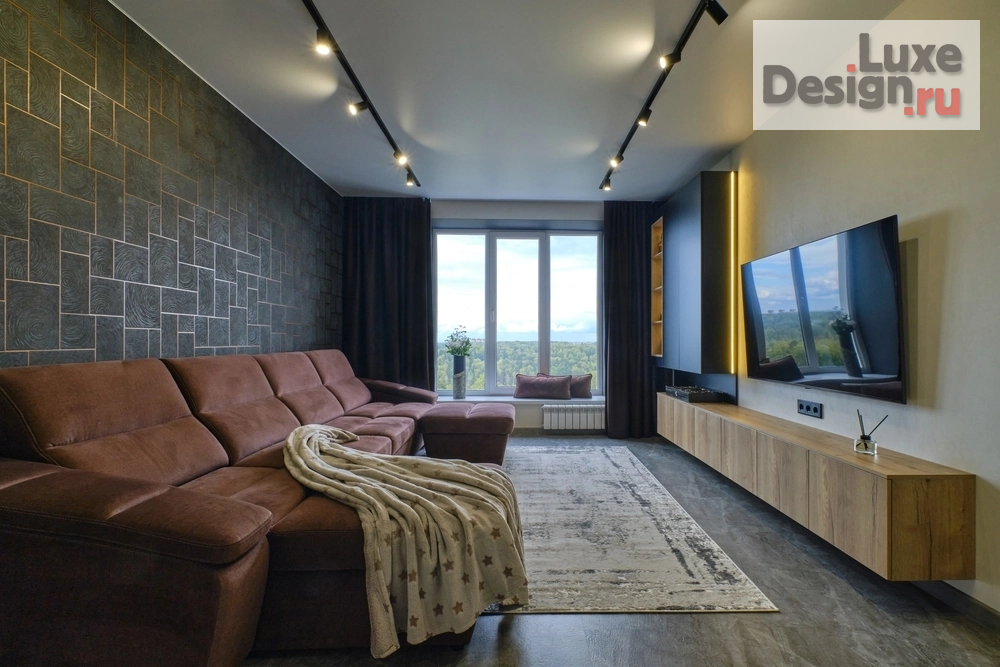 Дизайн интерьера двухкомнатной квартиры "Квартира с видом" (фото 2)