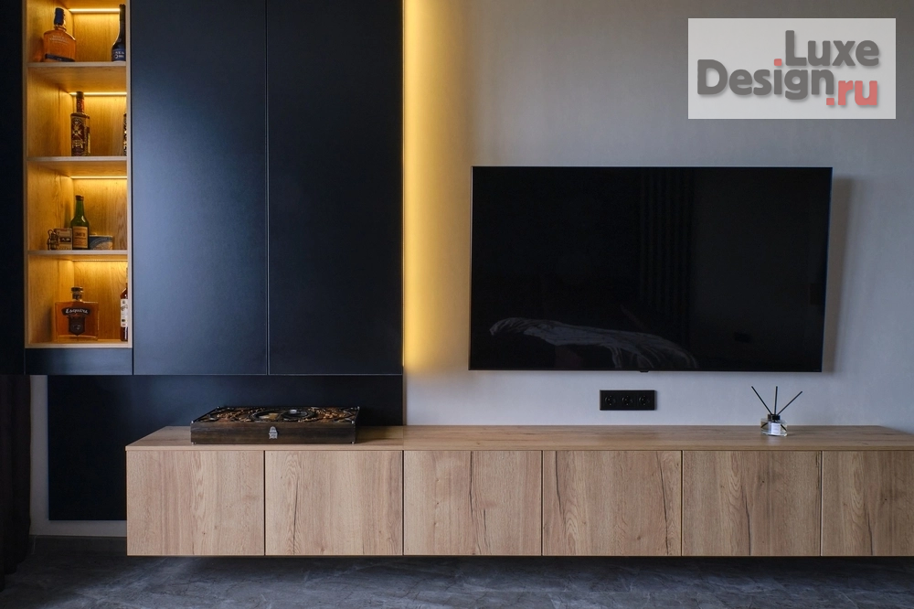 Дизайн интерьера двухкомнатной квартиры "Квартира с видом" (фото 4)