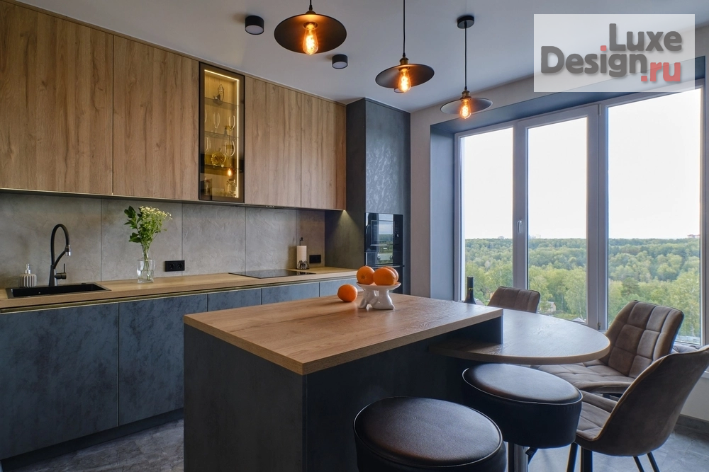 Дизайн интерьера двухкомнатной квартиры "Квартира с видом" (фото 10)