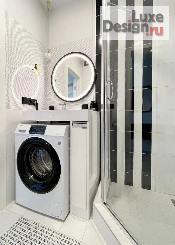 Дизайн интерьера апартаментов "дизайн проект интерьера квартиры в аренду" (фото 7)