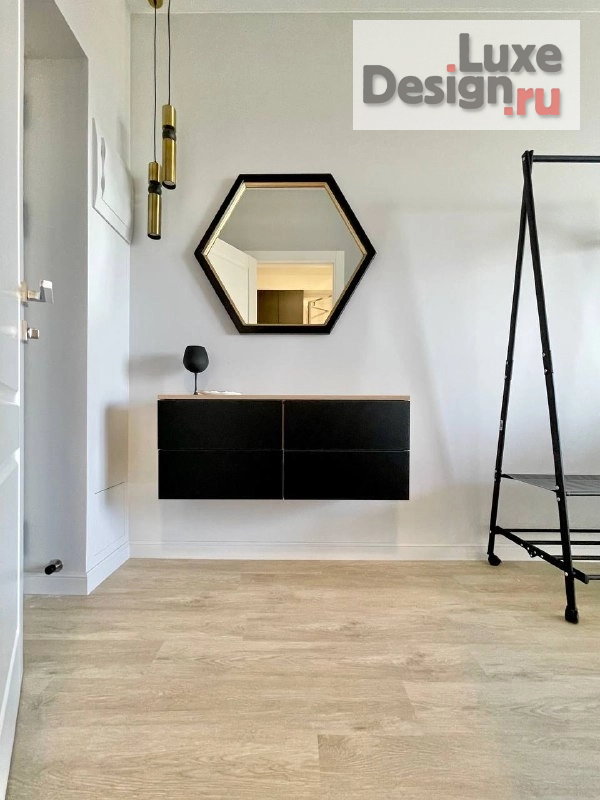 Дизайн интерьера апартаментов "дизайн проект интерьера квартиры в аренду" (фото 2)