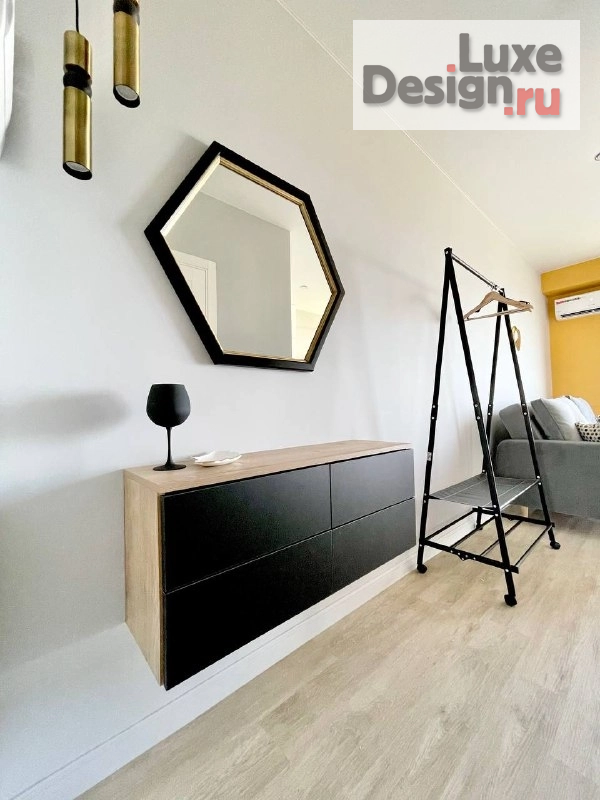 Дизайн интерьера апартаментов "дизайн проект интерьера квартиры в аренду" (фото 14)