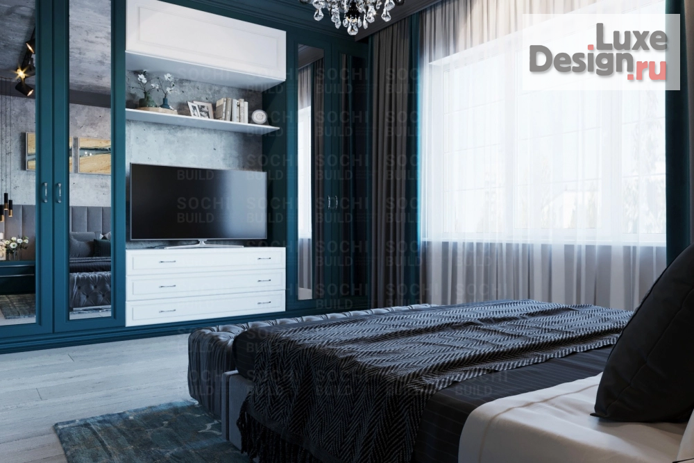 Дизайн интерьера загородного дома "Дом на улице Лилий (дизайн интерьера и экстерьер), стиль: лофт. Сочи" (фото 17)