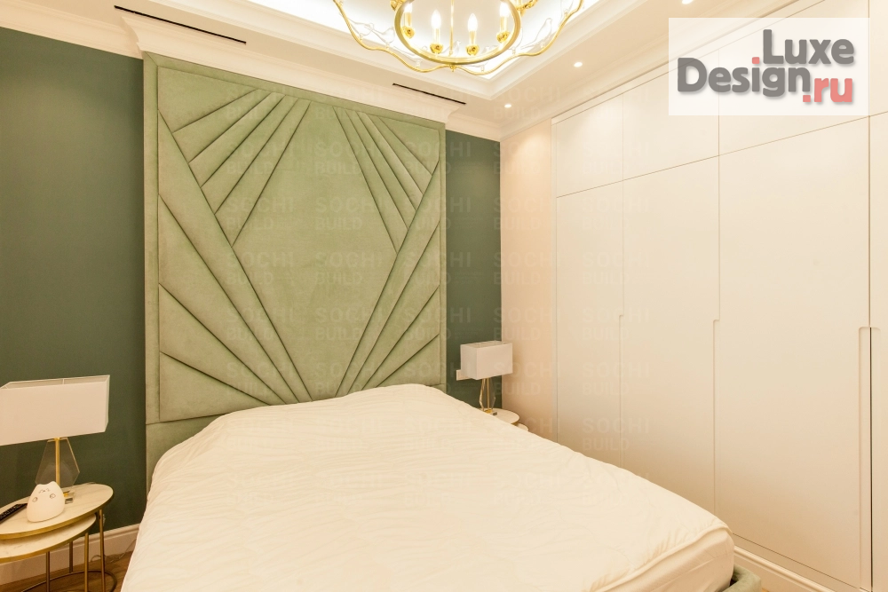 Дизайн интерьера квартиры "Квартира в ЖК «Актер Гэлакси», 78м², стиль: современная классика. Сочи" (фото 65)