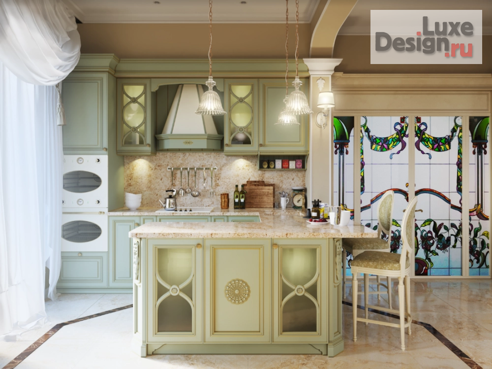 Дизайн интерьера пентхауса "Сады Венеры" (фото 2)