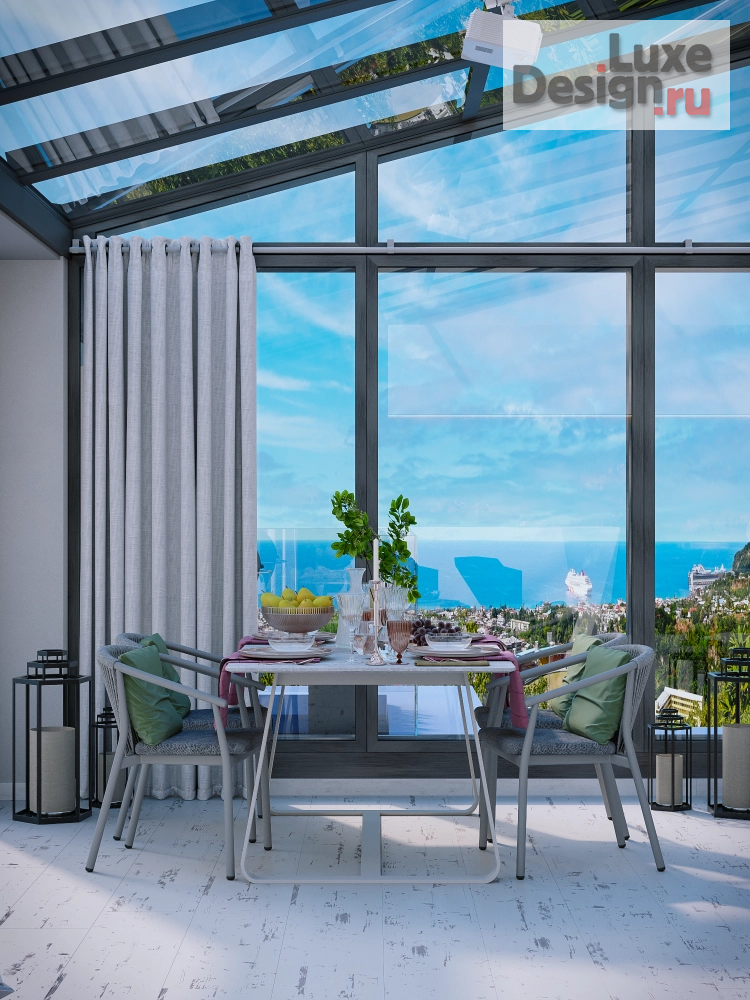 Дизайн интерьера пентхауса "Дизайн проект  с видом на море" (фото 27)