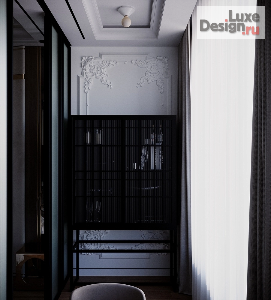 Дизайн интерьера трехкомнатной квартиры "Квартира в ЖК "Riversky'" (фото 11)