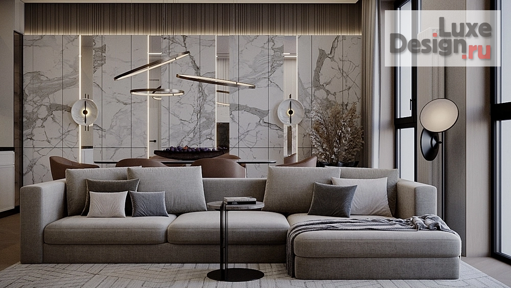 Дизайн интерьера четырехкомнатной квартиры "Квартира в ЖК "Невский" №1" (фото 12)