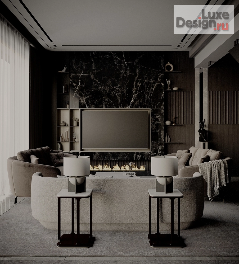 Дизайн интерьера коттеджа "Интерьер коттеджа в КП Новогорск Клаб" (фото 14)