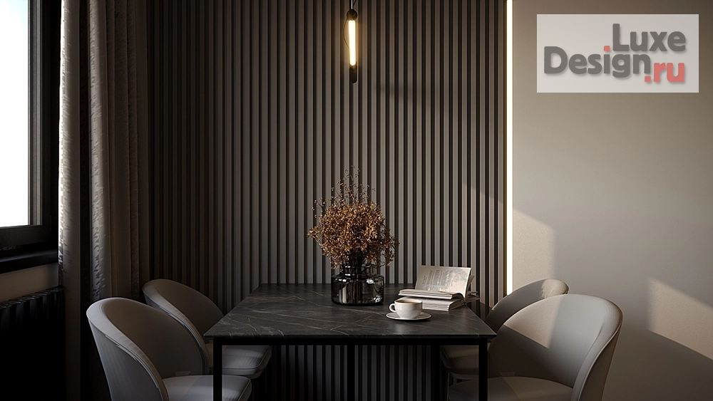 Дизайн интерьера двухкомнатной квартиры "Квартира на ул. Кантемировская" (фото 12)