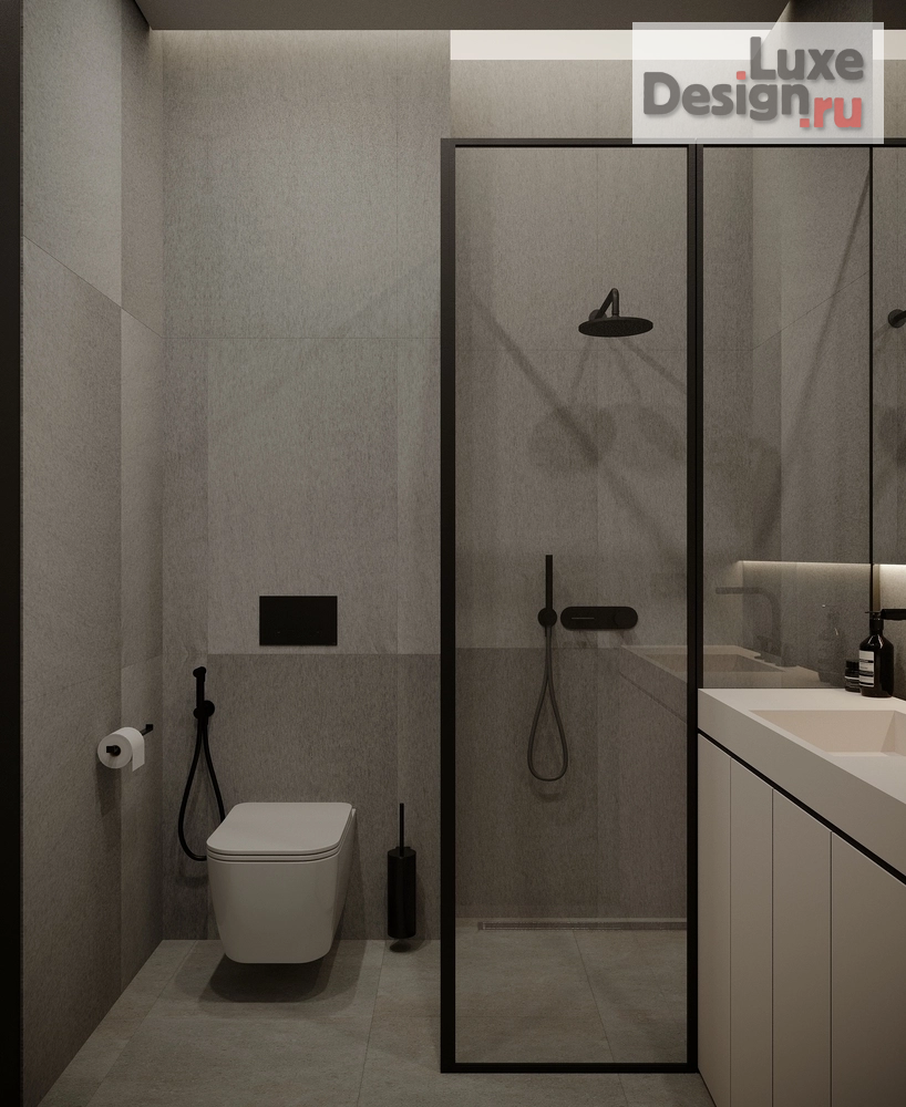 Дизайн интерьера трехкомнатной квартиры "Квартира в ЖК Скандинавия" (фото 15)