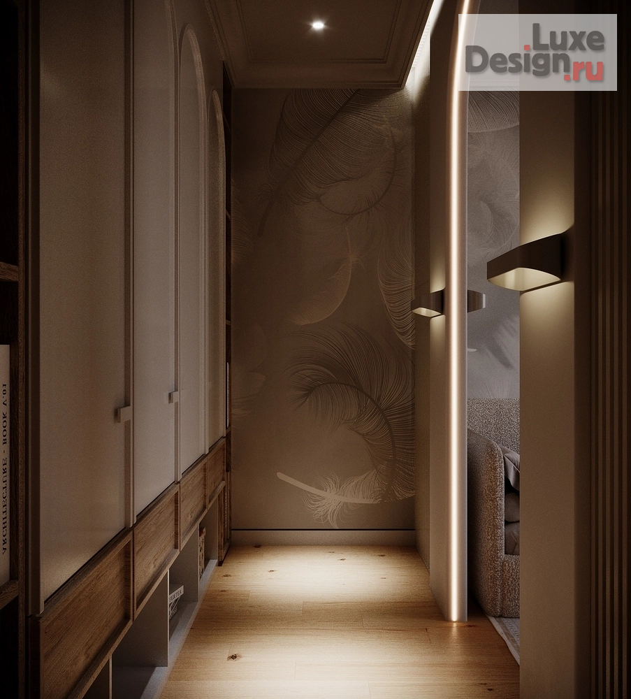 Дизайн интерьера трехкомнатной квартиры "Квартира в ЖК "Riversky'" (фото 16)