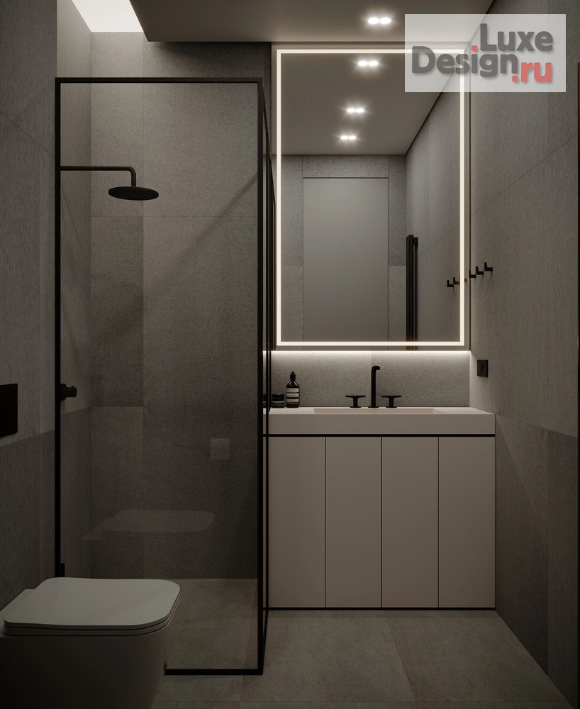 Дизайн интерьера трехкомнатной квартиры "Квартира в ЖК Скандинавия" (фото 16)