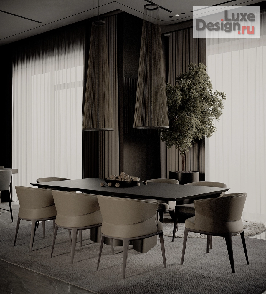 Дизайн интерьера коттеджа "Интерьер коттеджа в КП Новогорск Клаб" (фото 18)