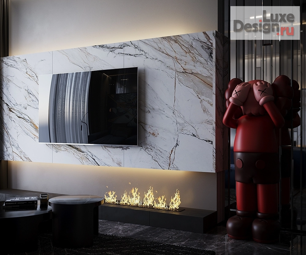 Дизайн интерьера трехкомнатной квартиры "Квартира в башне Нева Тауэр (Москва Сити)" (фото 16)