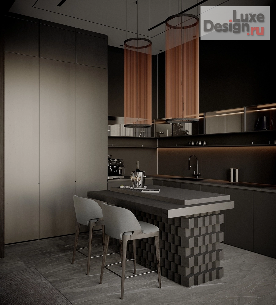 Дизайн интерьера коттеджа "Интерьер коттеджа в КП Новогорск Клаб" (фото 20)