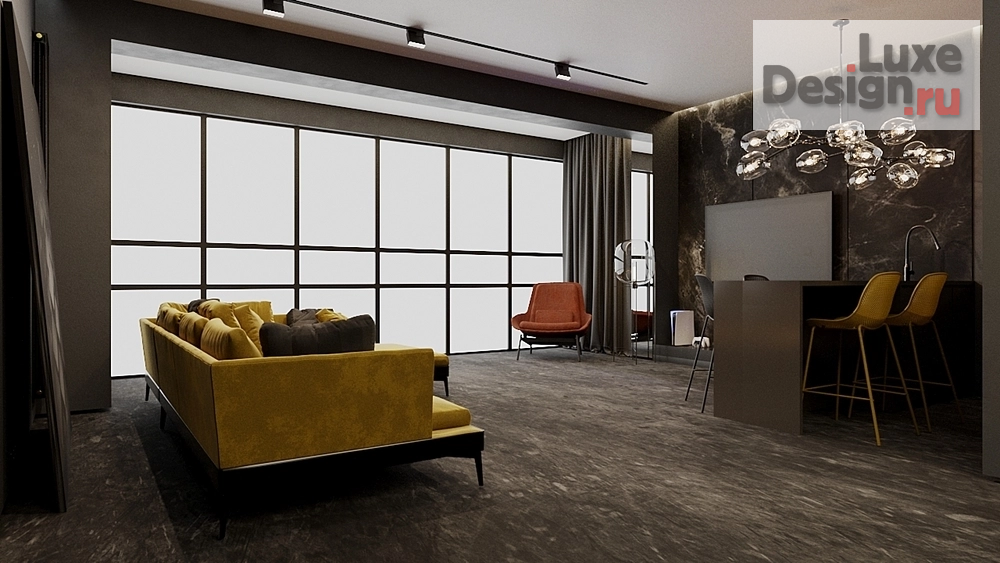 Дизайн интерьера апартаментов "Апартаменты в ЖК Династия" (фото 1)