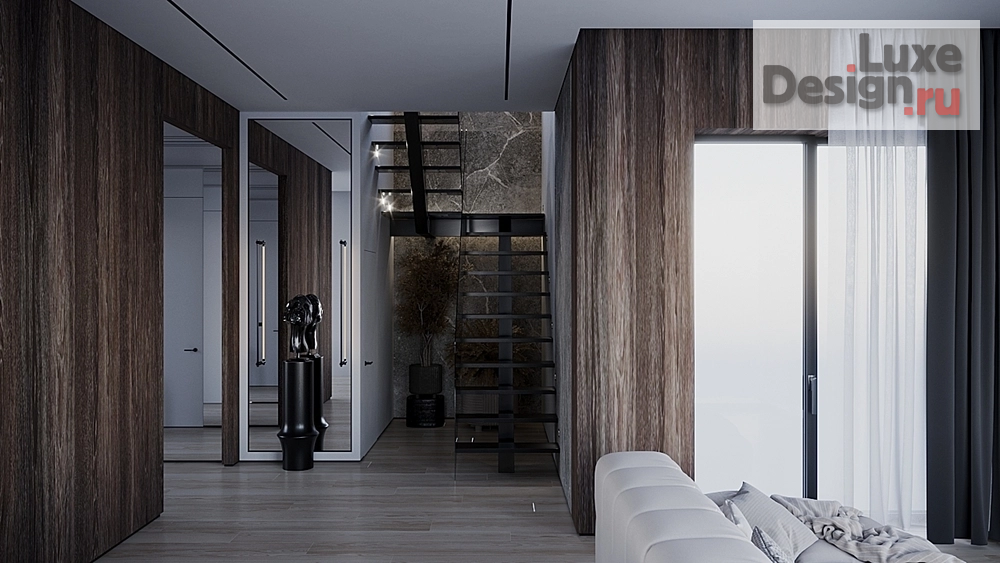 Дизайн интерьера коттеджа "Коттедж в городе Троицк" (фото 1)