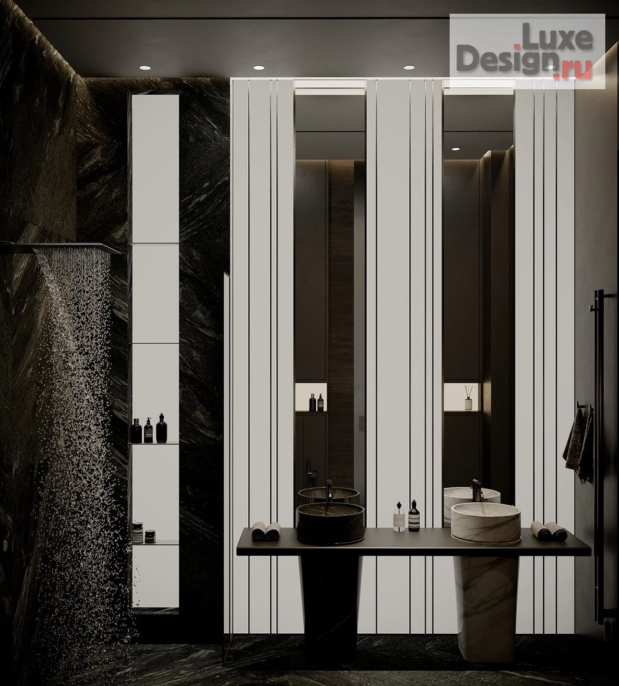 Дизайн интерьера коттеджа "Интерьер коттеджа в КП Новогорск Клаб" (фото 28)