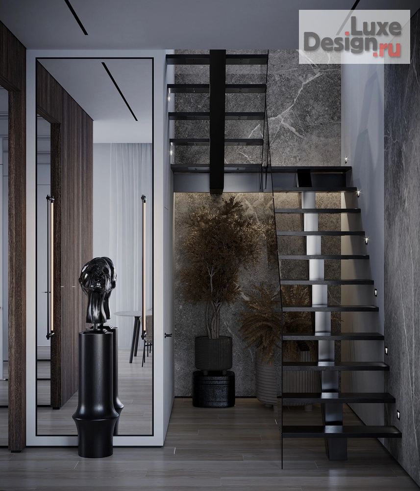 Дизайн интерьера коттеджа "Коттедж в городе Троицк" (фото 3)