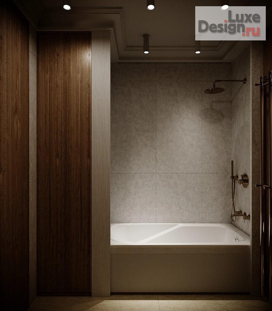 Дизайн интерьера трехкомнатной квартиры "Квартира в ЖК "Riversky'" (фото 24)