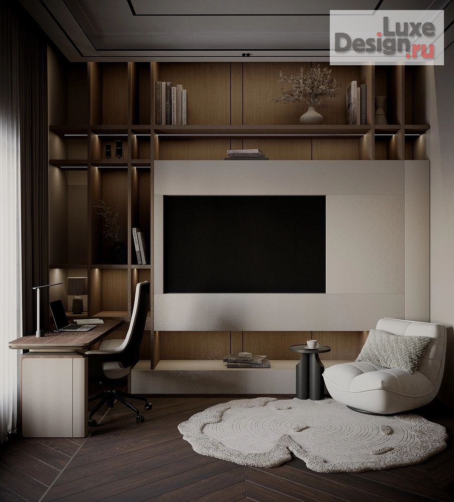 Дизайн интерьера коттеджа "Интерьер коттеджа в КП Новогорск Клаб" (фото 38)