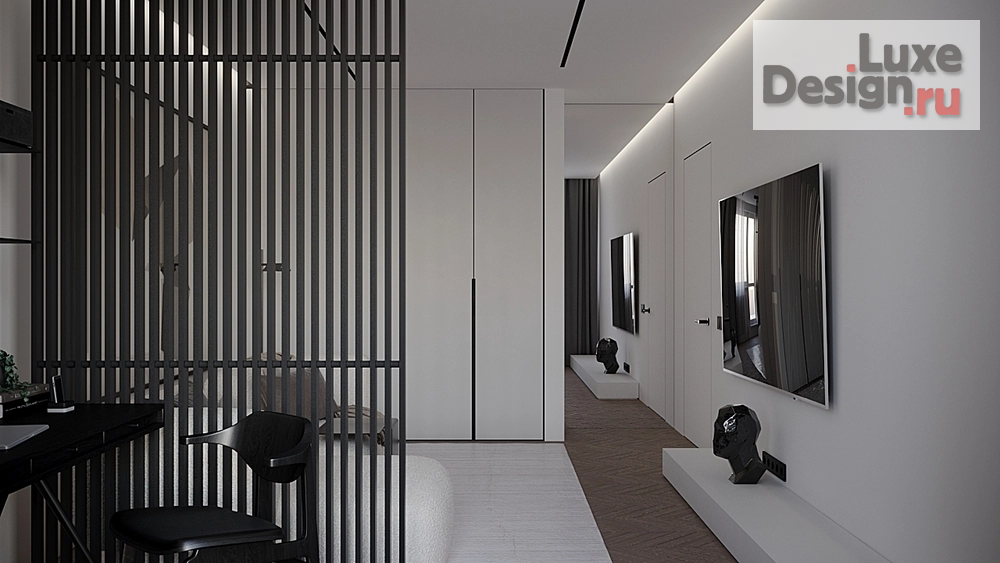 Дизайн интерьера двухкомнатной квартиры "Квартира на ул. Кантемировская" (фото 3)