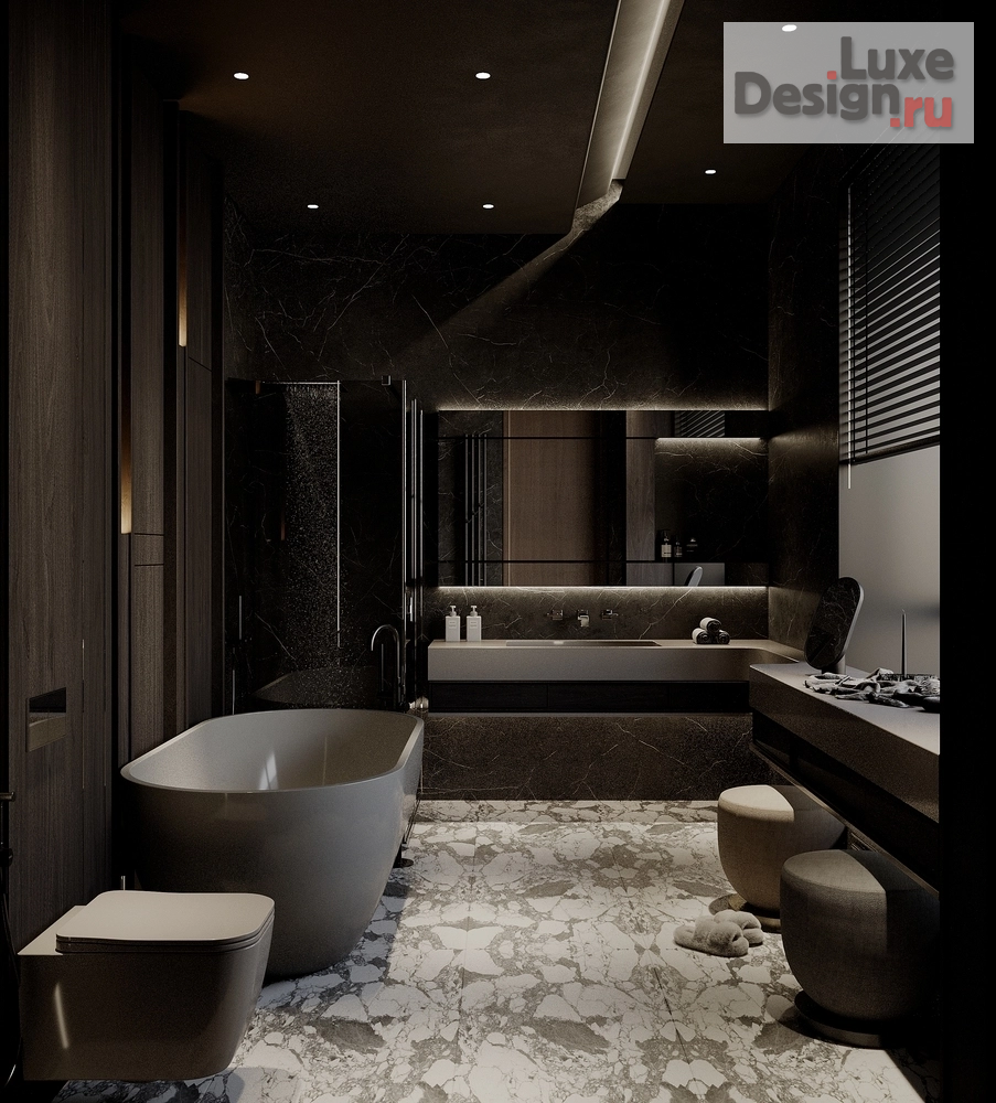 Дизайн интерьера коттеджа "Интерьер коттеджа в КП Новогорск Клаб" (фото 46)