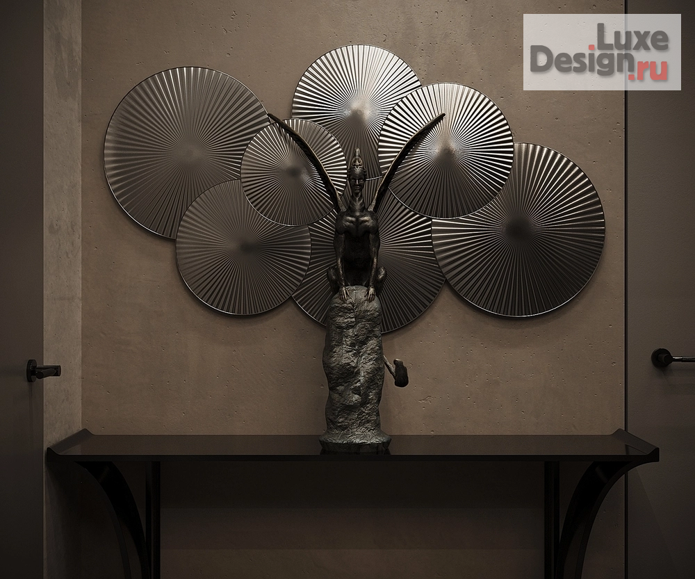 Дизайн интерьера трехкомнатной квартиры "Квартира в башне Нева Тауэр (Москва Сити)" (фото 4)