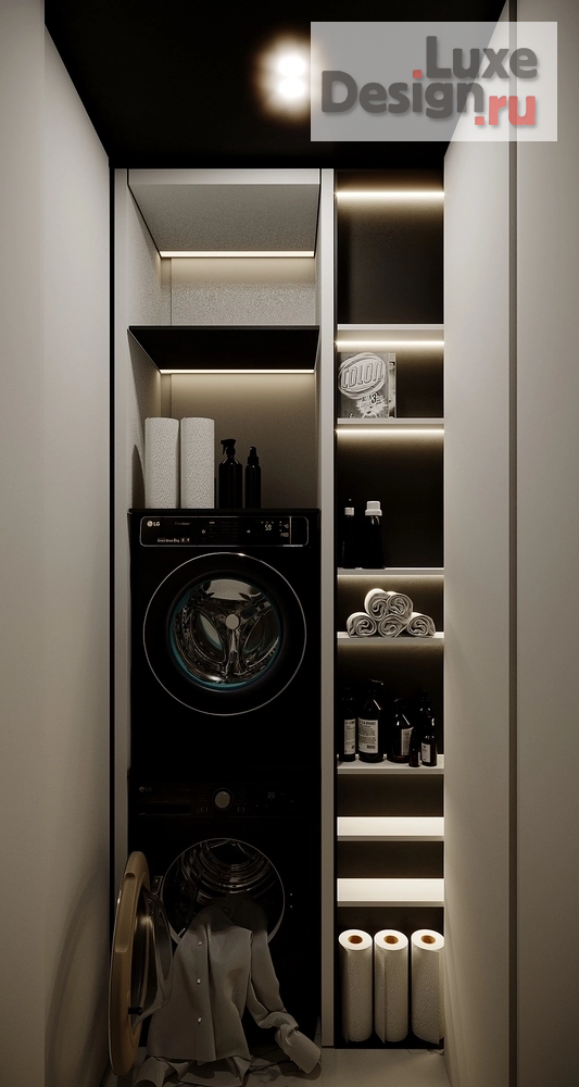 Дизайн интерьера трехкомнатной квартиры "Квартира в ЖК "Невский" №2" (фото 11)