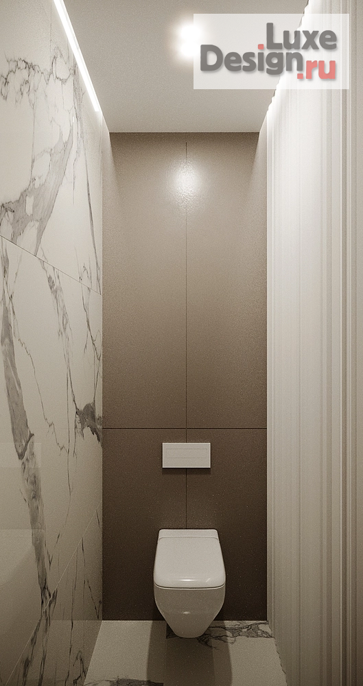 Дизайн интерьера трехкомнатной квартиры "Квартира в ЖК "Невский" №2" (фото 12)