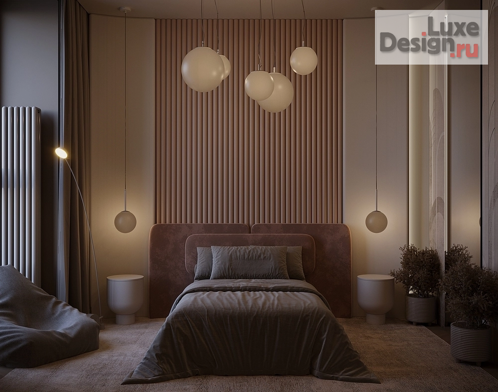 Дизайн интерьера четырехкомнатной квартиры "Квартира в ЖК "Невский" №1" (фото 8)