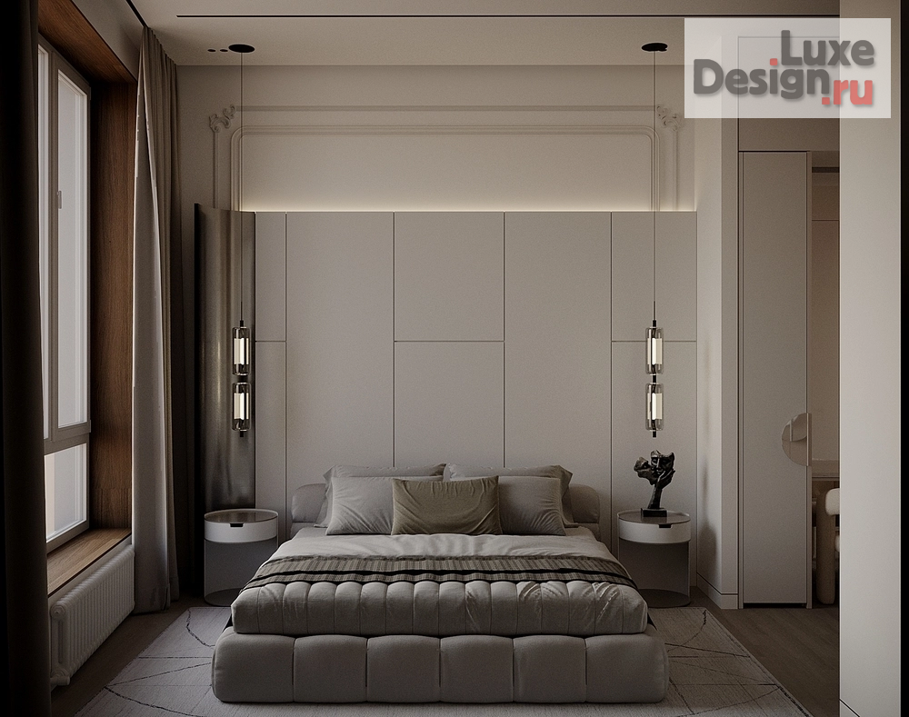 Дизайн интерьера трехкомнатной квартиры "Квартира в ЖК "Невский" №2" (фото 13)