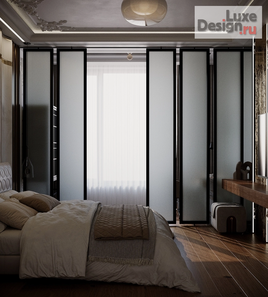 Дизайн интерьера трехкомнатной квартиры "Квартира в ЖК "Riversky'" (фото 8)