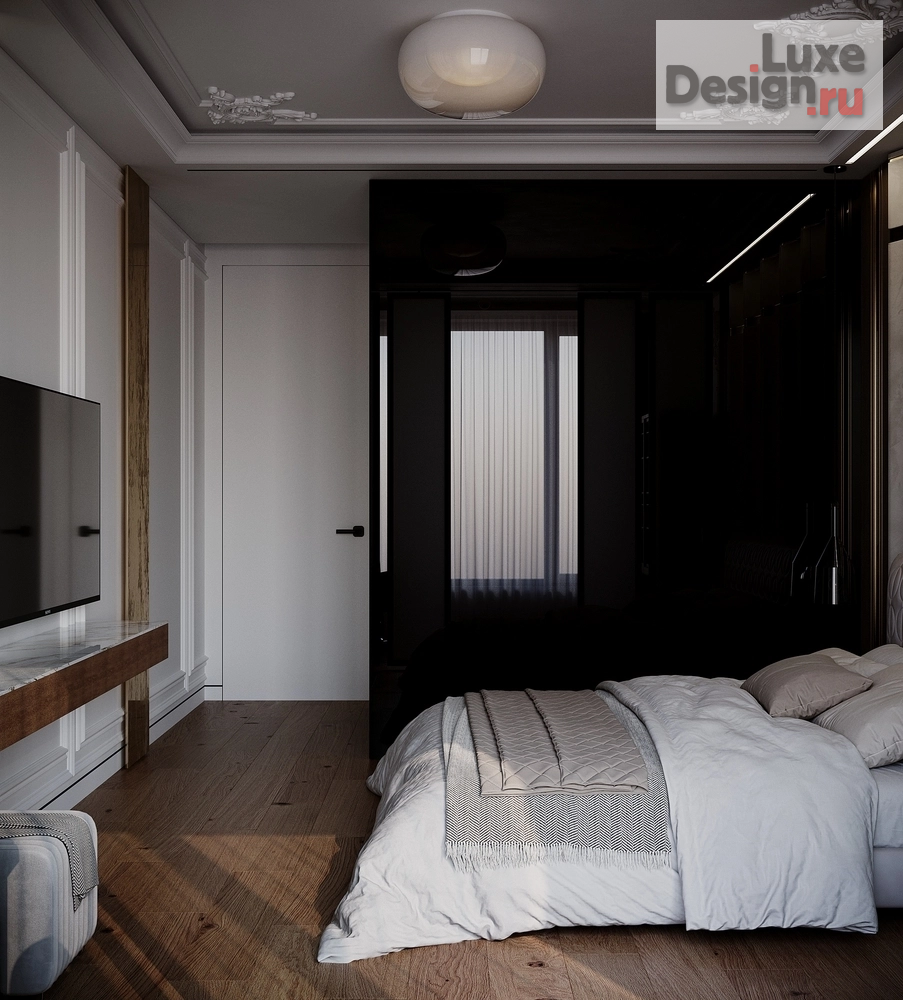 Дизайн интерьера трехкомнатной квартиры "Квартира в ЖК "Riversky'" (фото 9)