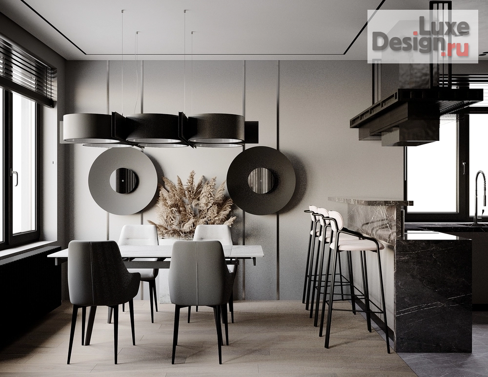 Дизайн интерьера трехкомнатной квартиры "Квартира в ЖК Скандинавия" (фото 8)