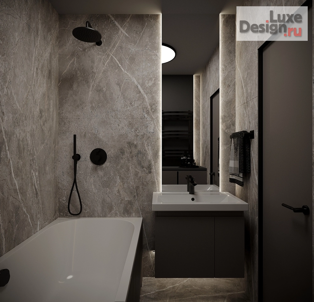 Дизайн интерьера двухкомнатной квартиры "Квартира на ул. Кантемировская" (фото 7)