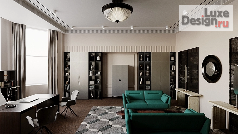 Дизайн интерьера загородного дома "Вилла в Шато Соверен" (фото 8)