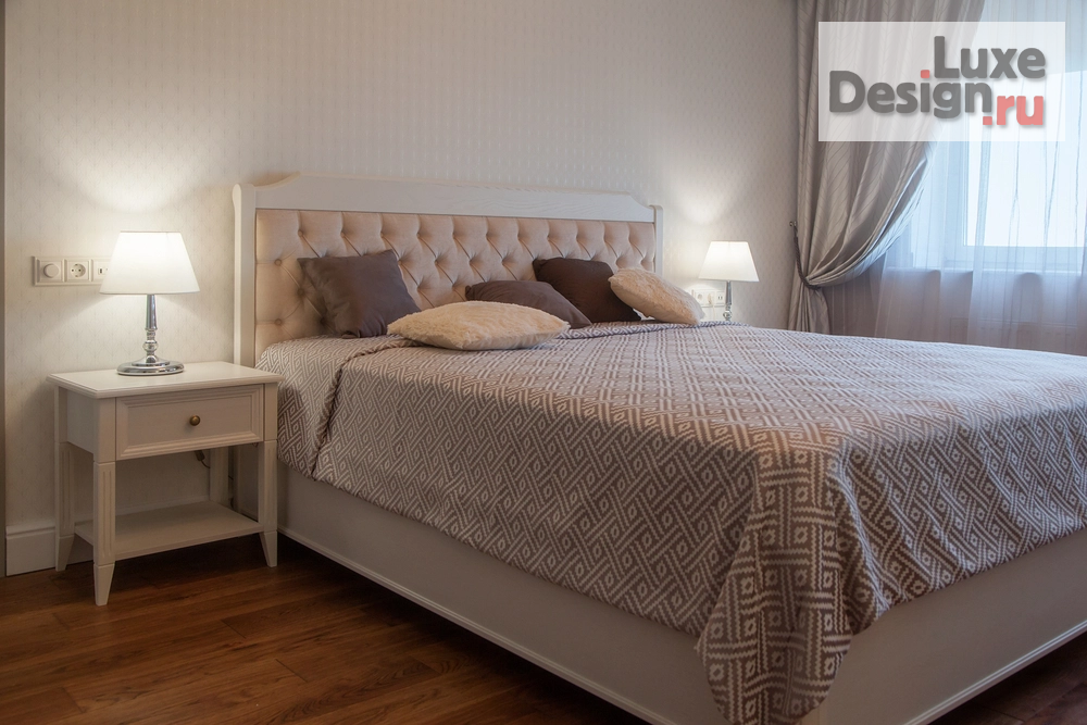 Дизайн интерьера двухкомнатной квартиры ""ПЕРСИКОВО ЛУННЫЙ" " (фото 2)