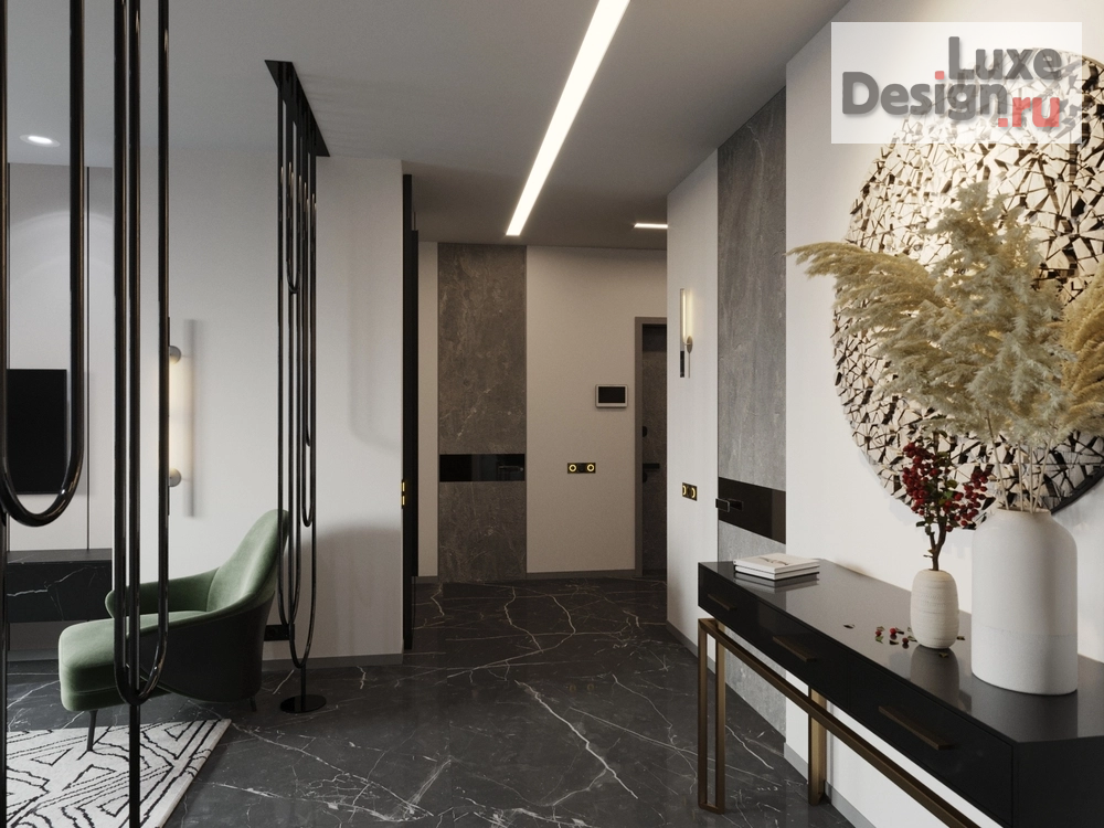 Дизайн интерьера четырехкомнатной квартиры ""STONE LIFE" " (фото 21)