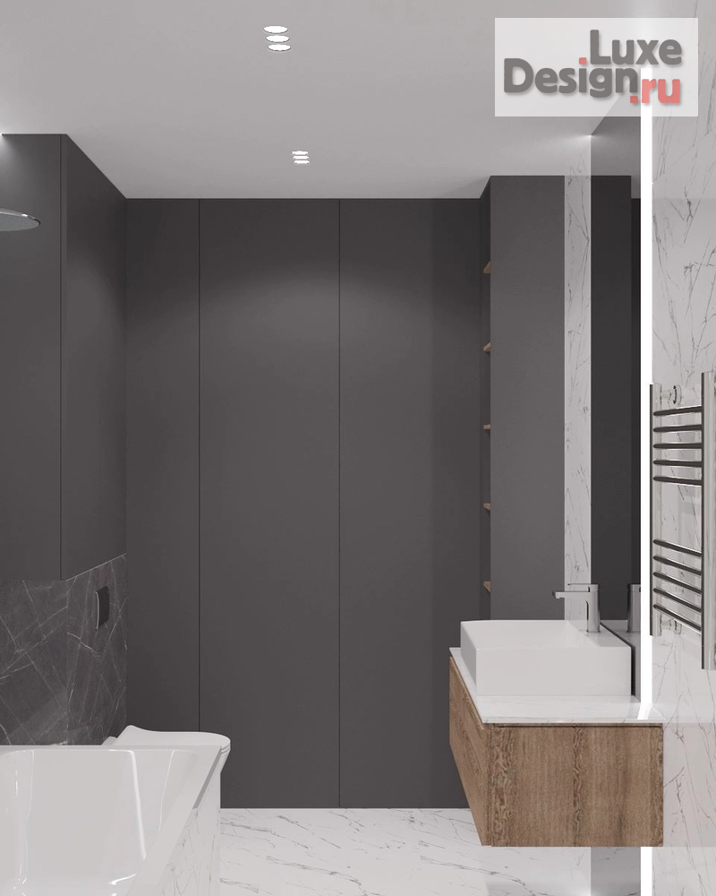 Дизайн интерьера ванной "Ванная комната" (фото 2)